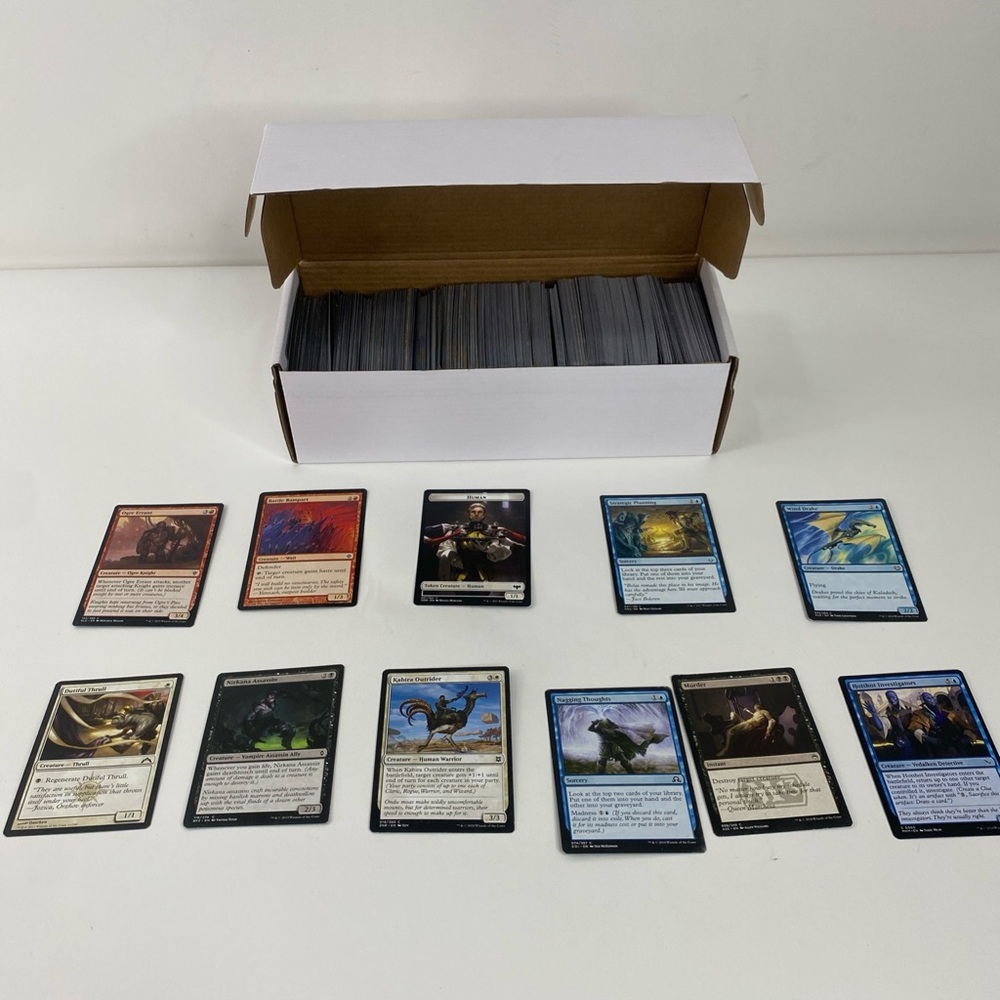 600+ MAGIC THE GATHERING MTG BULK LOT INSTANT COLLECTION WITH RARES AND FOILS!
